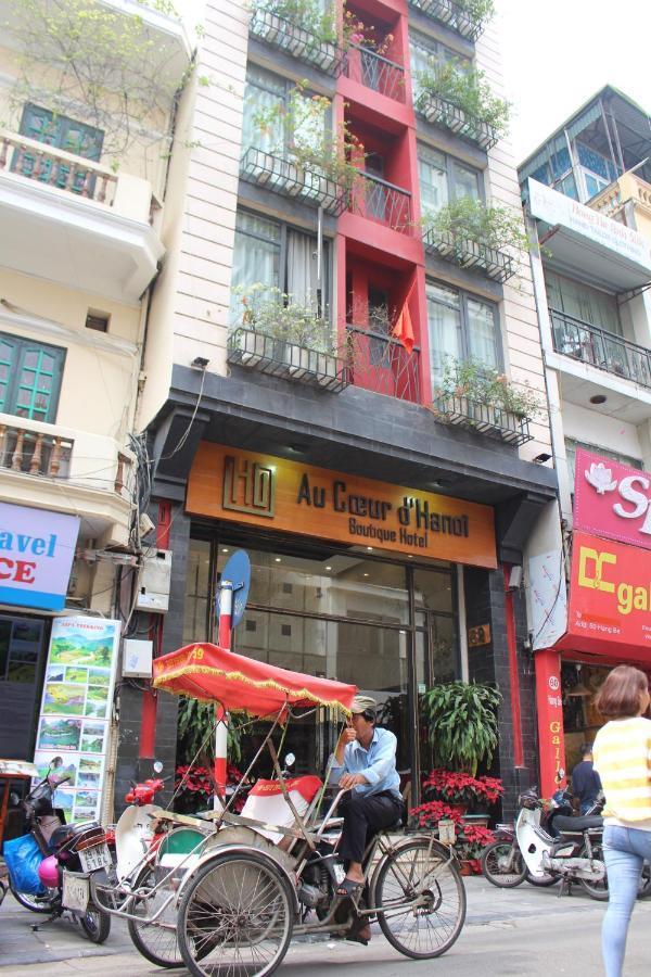 Au Coeur D'Hanoi Boutique Hotel Exteriör bild